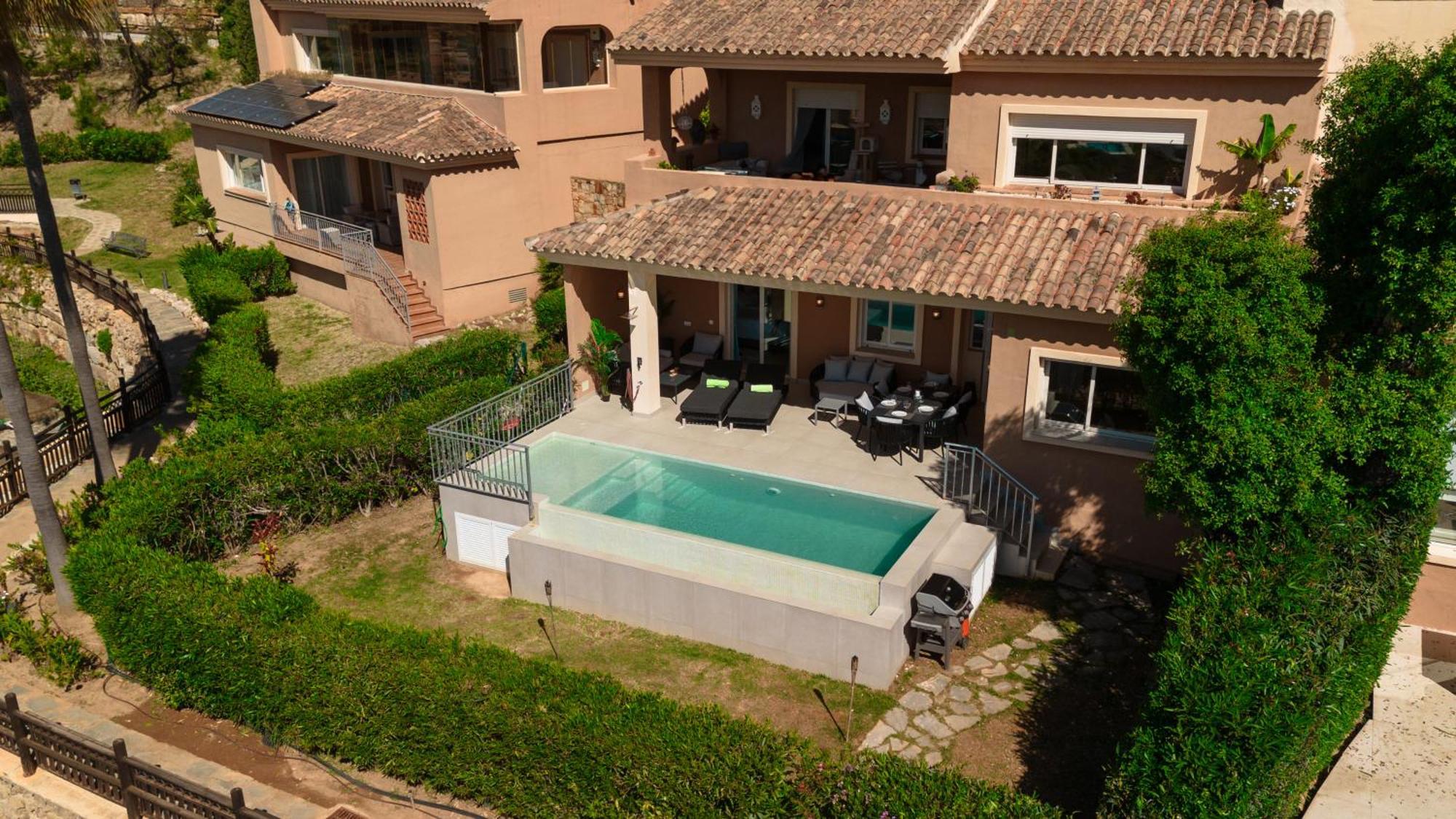 Apartamento Private Heatable Infinity Pool With Sea Views In La Mairena, Marbella Sitio de Calahonda Exterior foto
