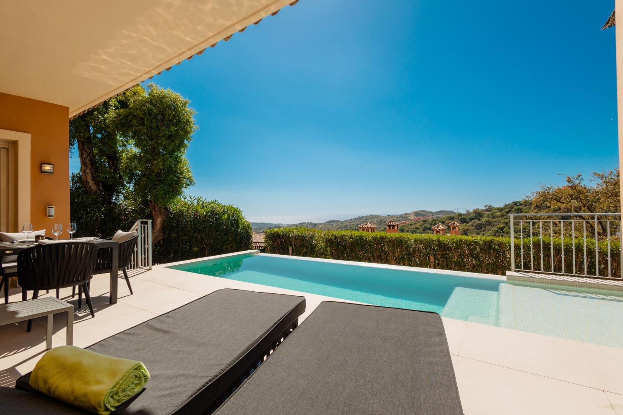 Apartamento Private Heatable Infinity Pool With Sea Views In La Mairena, Marbella Sitio de Calahonda Exterior foto